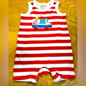 Hanna Andersson Boy or Girl Unisex Baby Toddler Romper - 12-18 months